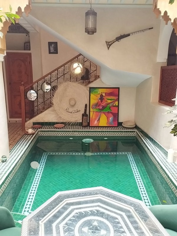 Moroccan Riads Indoor Swimming Pool - The Architecture of Moroccan Riads