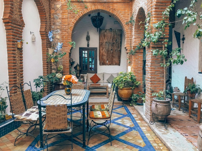 Moroccan Riads Patios - The Architecture of Moroccan Riads