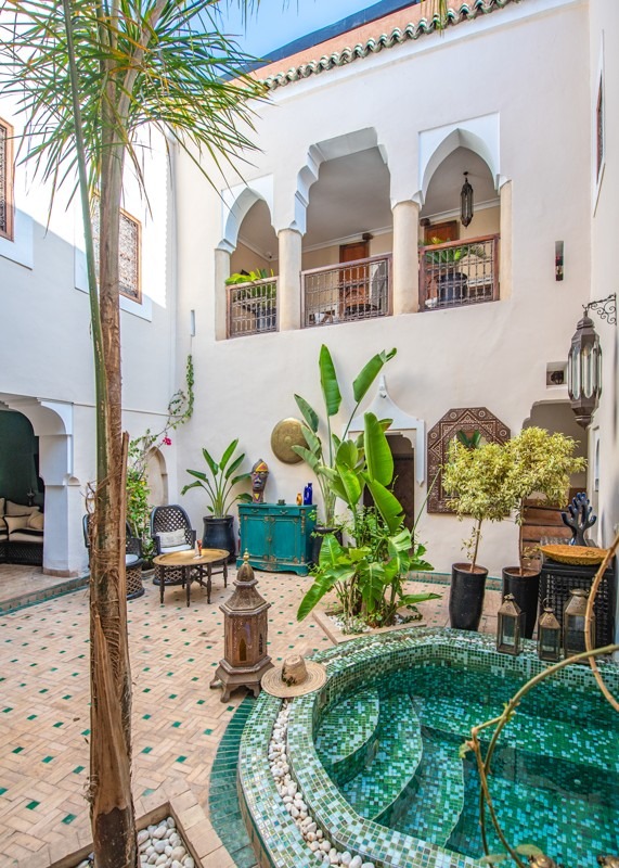 Moroccan Riads Patios - The Architecture of Moroccan Riads