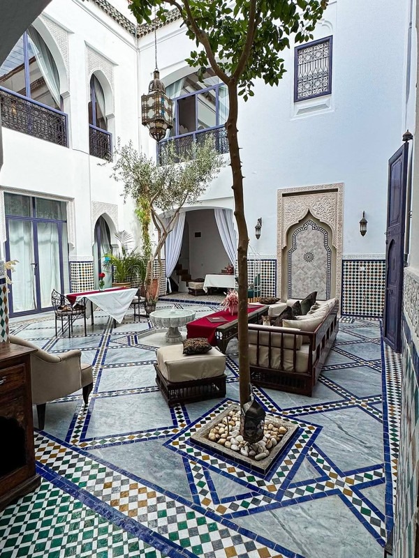 Moroccan Riads Patios - The Architecture of Moroccan Riads