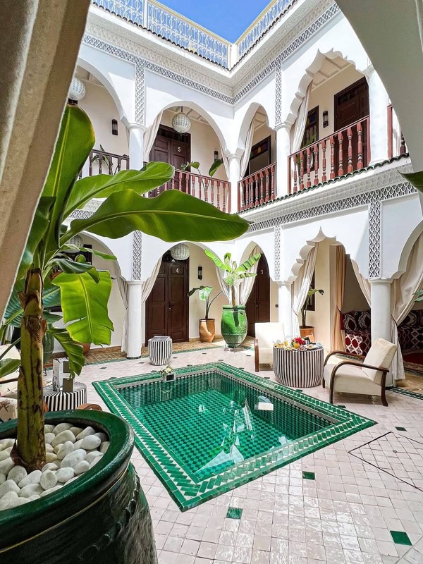 Moroccan Riads Patios - The Architecture of Moroccan Riads