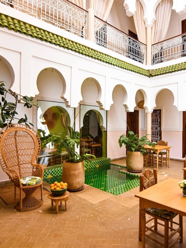 Moroccan Riads Patios - The Architecture of Moroccan Riads