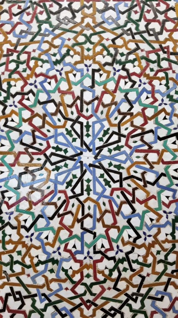 Moroccan tile designs, Zellige, Morocco