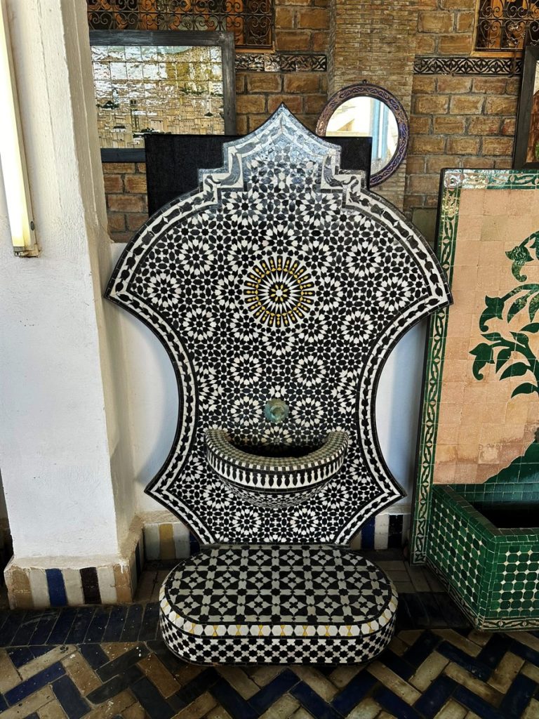 Moroccan tile designs, Zellige, Morocco