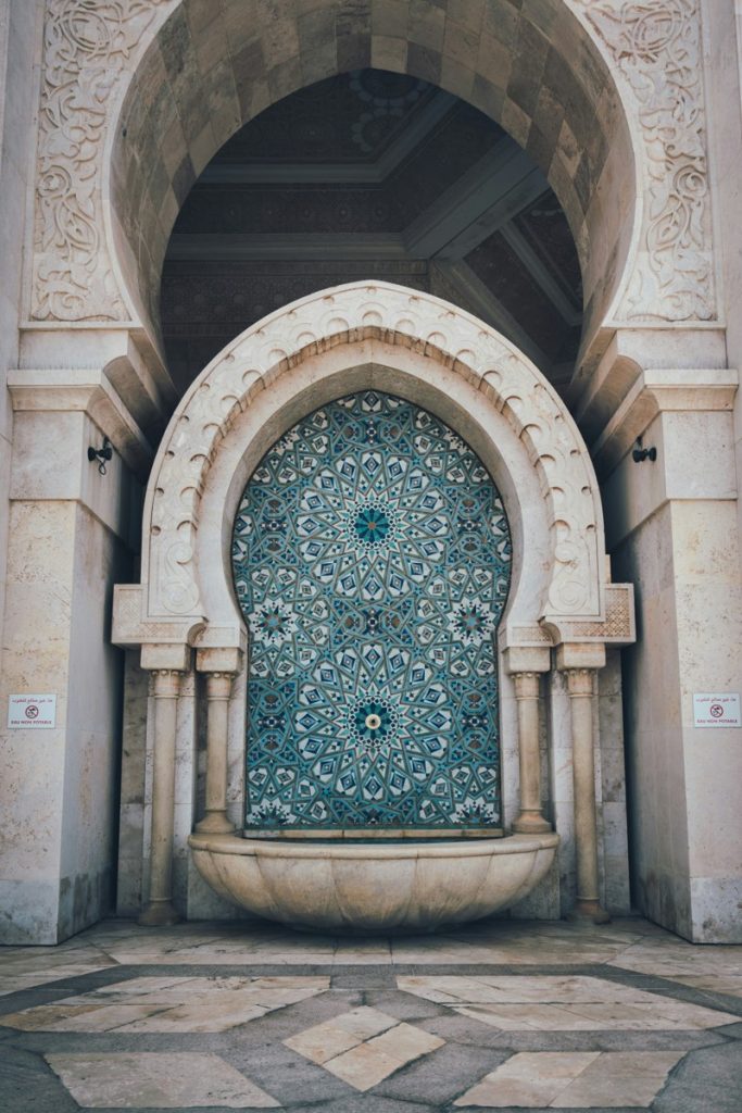 Moroccan tilework Zellige