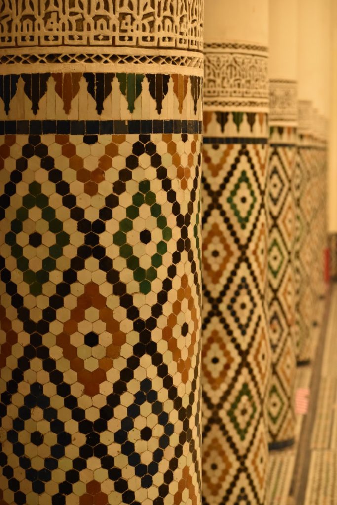 Moroccan tilework Zellige