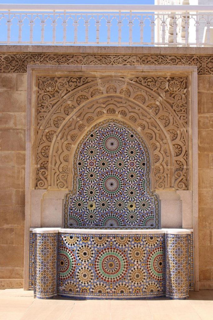 Moroccan tilework Zellige