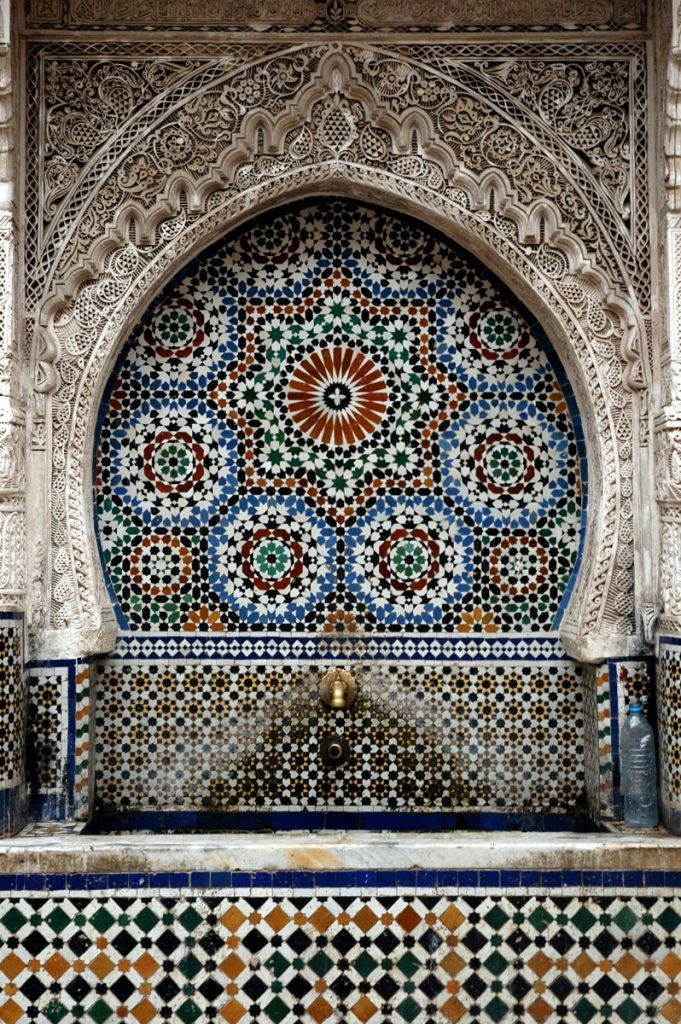 Moroccan tilework Zellige