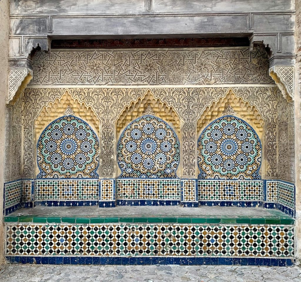Moroccan tilework Zellige