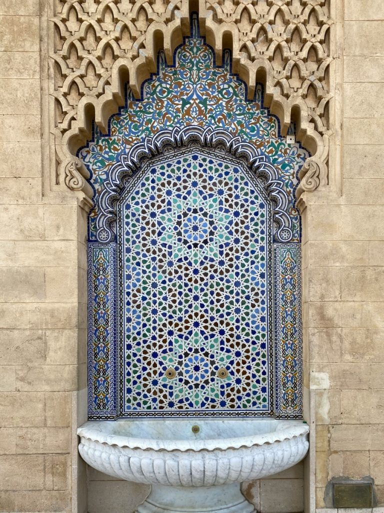 Moroccan tilework Zellige