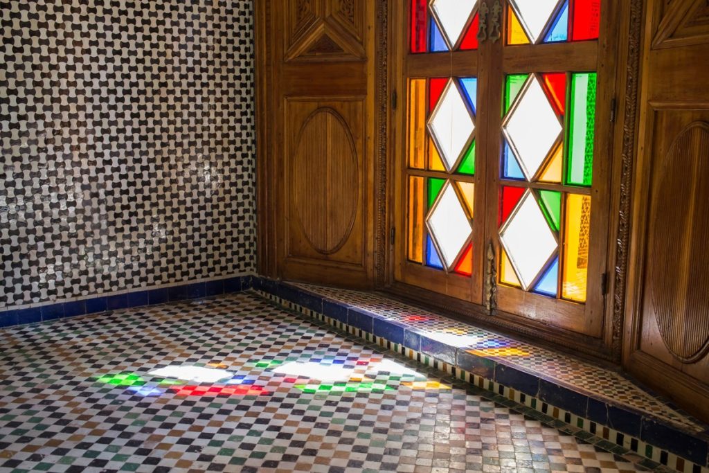 Moroccan tilework Zellige