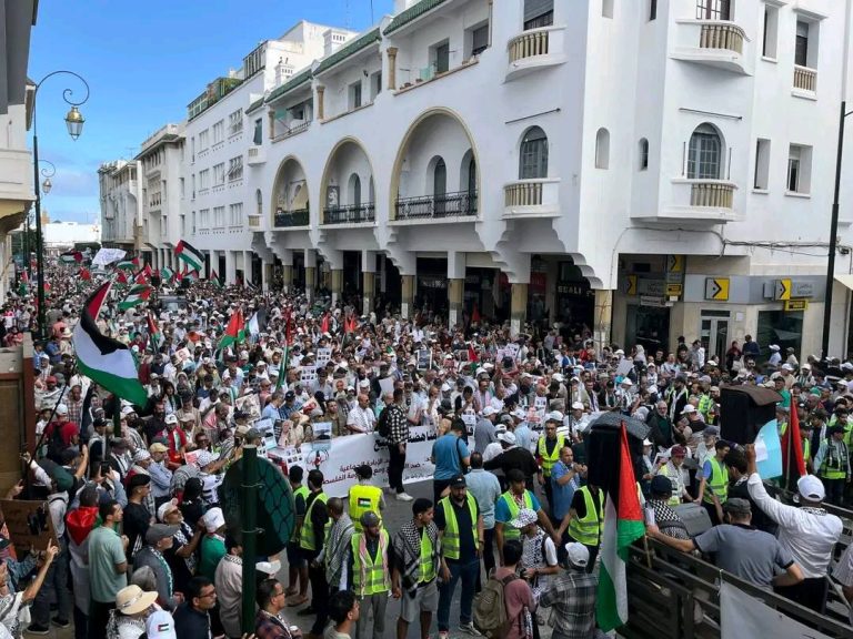 Protests, Rabat, Morocco