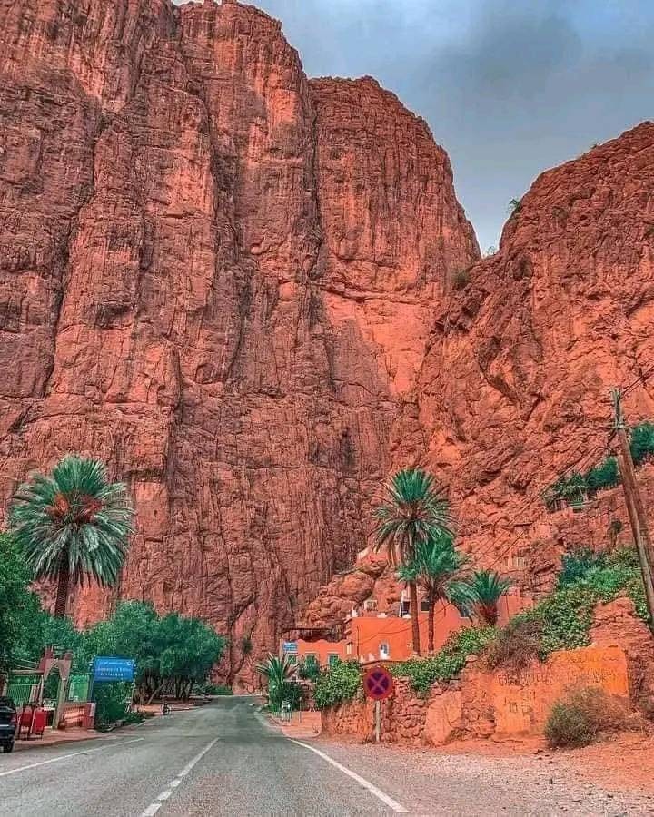 Rock Climbing in Todra Gorge, Tinghir, Morocco