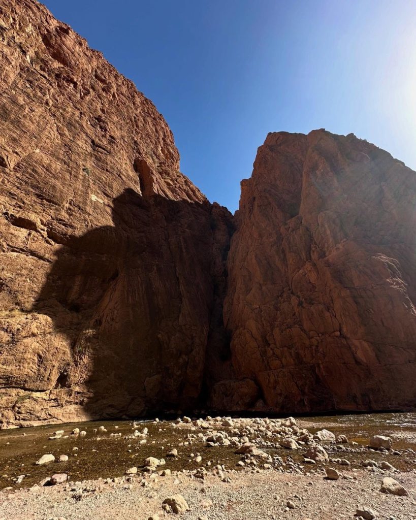 Rock Climbing in Todra Gorge, Tinghir, Morocco