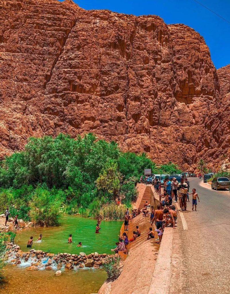 Rock Climbing in Todra Gorge, Tinghir, Morocco