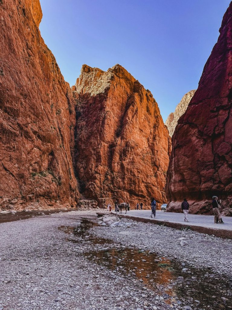 Rock Climbing in Todra Gorge, Tinghir, Morocco