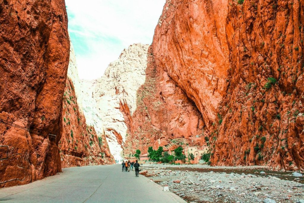 Rock Climbing in Todra Gorge, Tinghir, Morocco