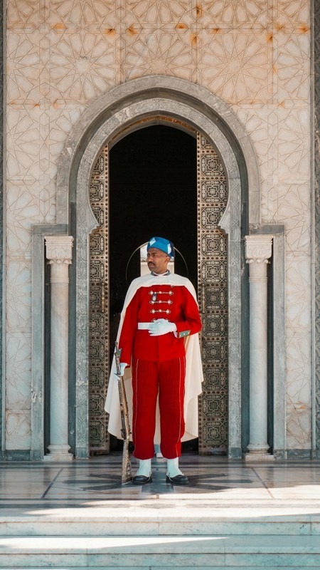 Royal Guards, Sultan’s Mausoleum, Rabat, Morocco