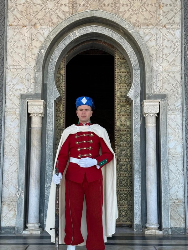 Royal Guards, Sultan’s Mausoleum, Rabat, Morocco