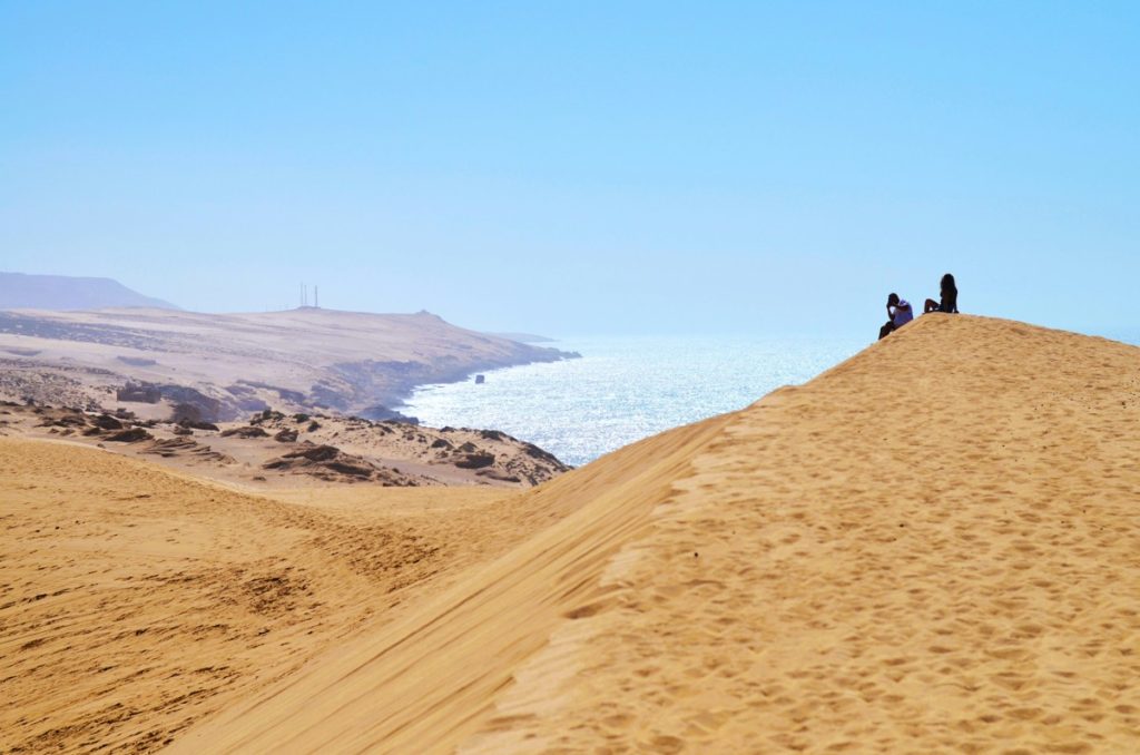 Sandboarding, Merzouga, Morocco