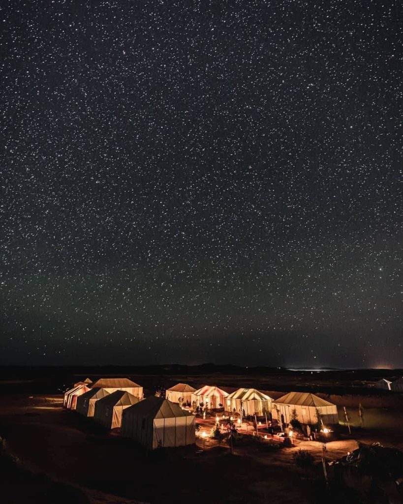 Sunset and Stars, Merzouga, Morocco