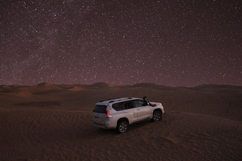 Sunset and Stars, Merzouga, Morocco
