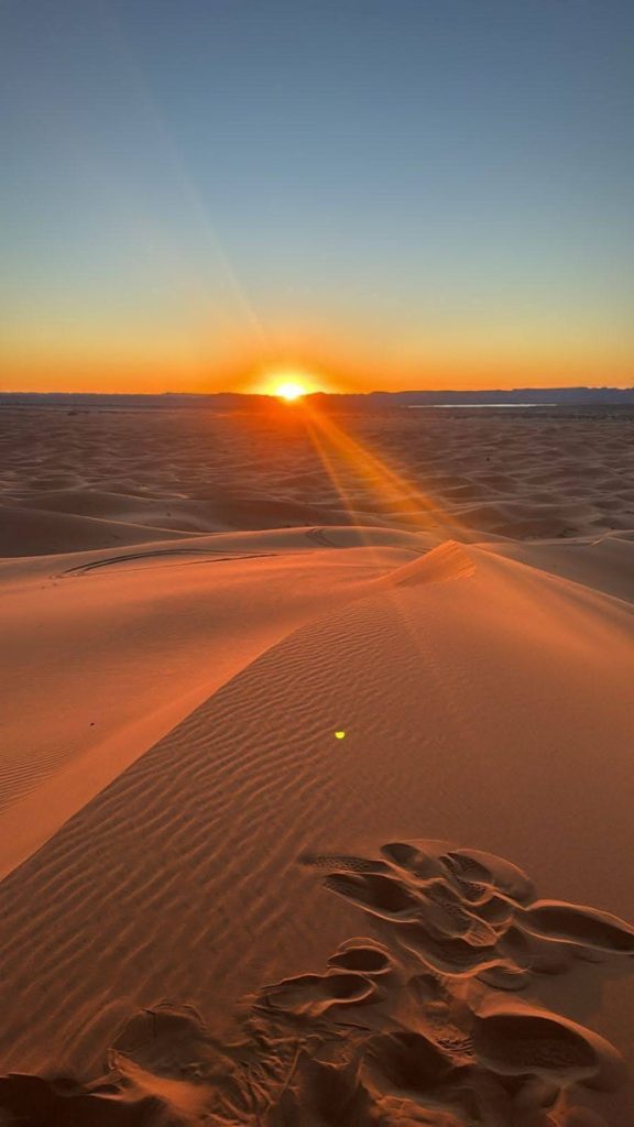Sunset and Stars, Merzouga, Morocco