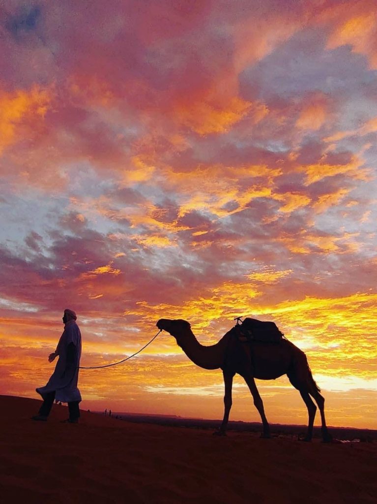 Sunset and Stars, Merzouga, Morocco