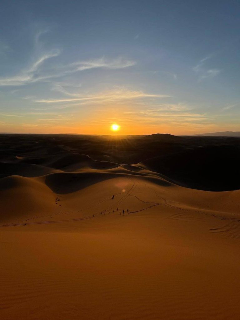 Sunset and Stars, Merzouga, Morocco