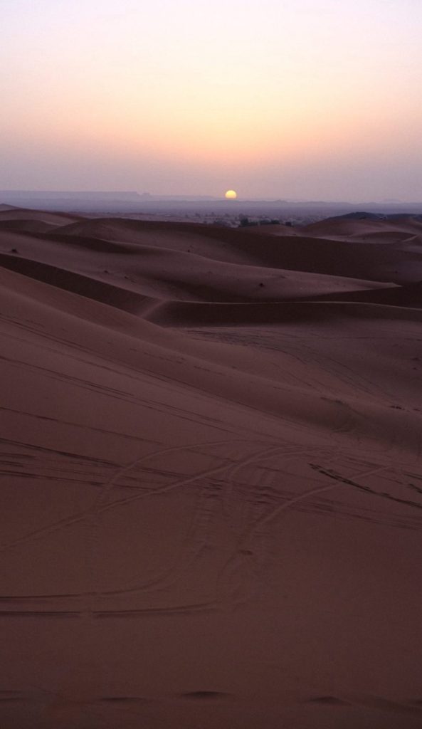 Sunset and Stars, Merzouga, Morocco