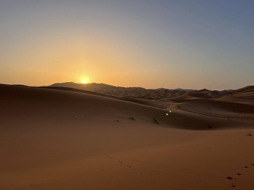Sunset and Stars, Merzouga, Morocco