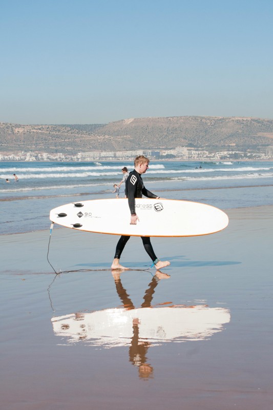 Surf, Agadir, Morocco