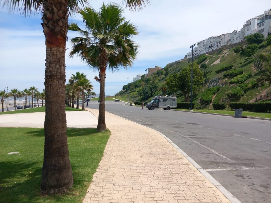 The Corniche, Sea, Tangier, Morocco