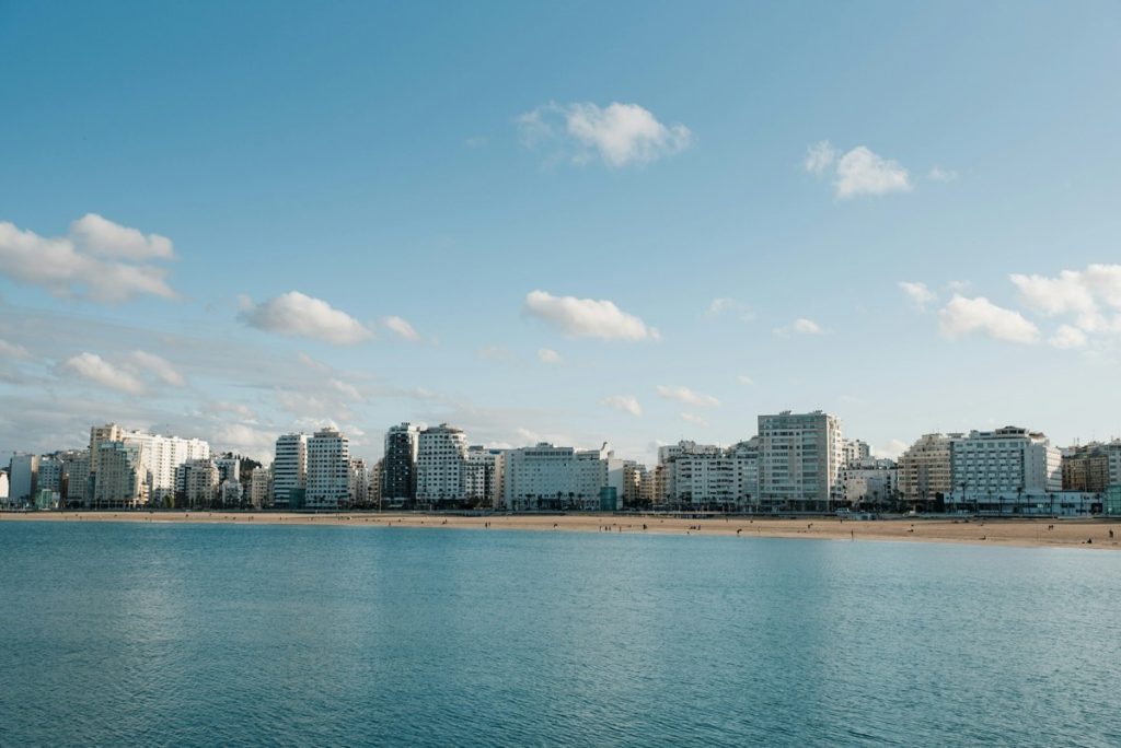 The Corniche, Sea, Tangier, Morocco