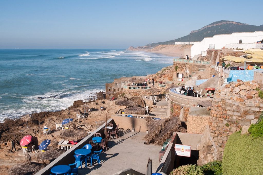 The Corniche, Sea, Tangier, Morocco