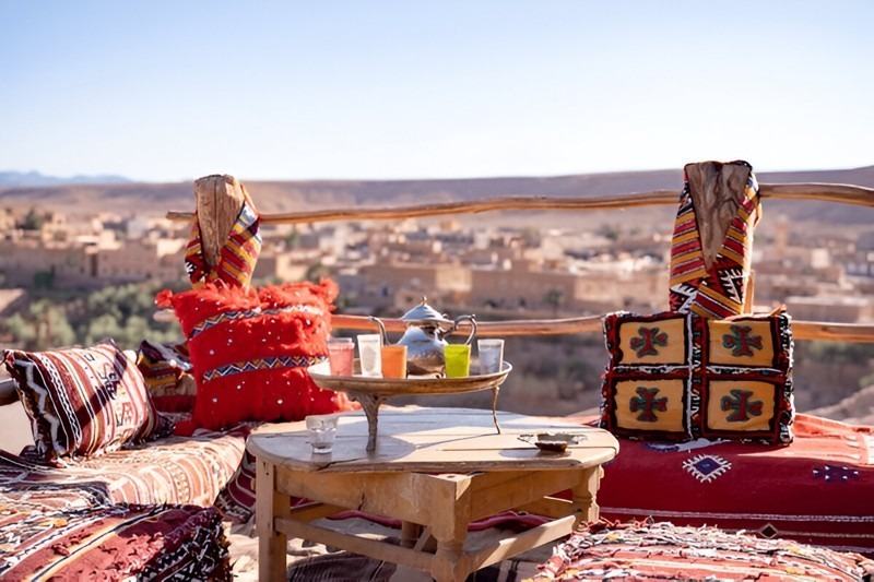 The View from the Top, Ksar Aït Ben Haddou, Morocco